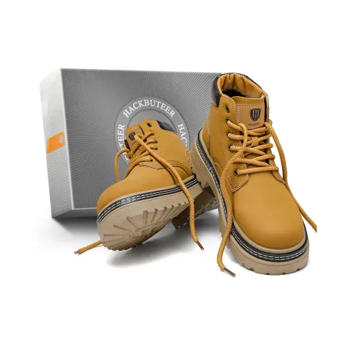 HACKBUTEER Ankle Длина (размер в длину) Мартин Boot Men's Box Включено