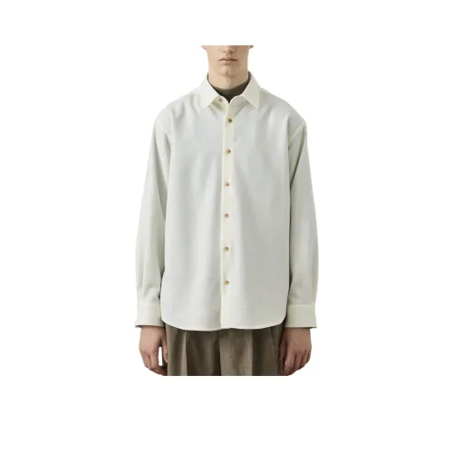 UNITED TOKYO Ecru Мужские Рубашки