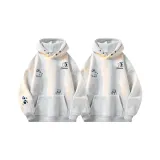 Белый Фотиния Серый + Белый Фотиния Серый [Флисовая подкладка, 2 упаковки]