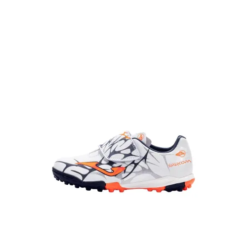 Joma SUPER COPA Устойчивые к истиранию Низкие Футбольные бутсы Белые Детские