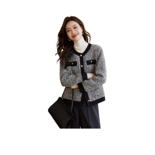 Langqing Изображение Цвет Подарок Wave Прозрачный Brand Наклеенный Женский Куртка