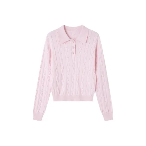 FOSS PHIL Розовый Женский Трикотаж