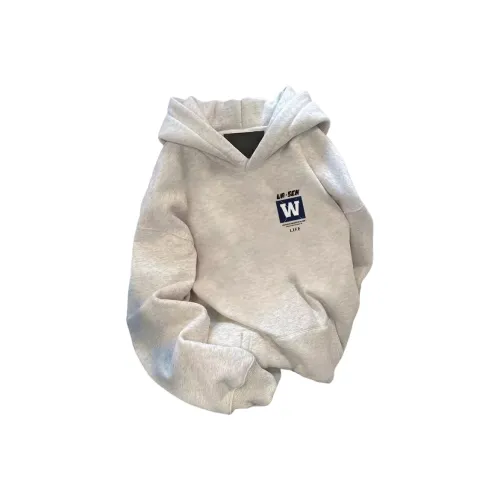 NRXX Белый Серый Унисекс Свитшоты