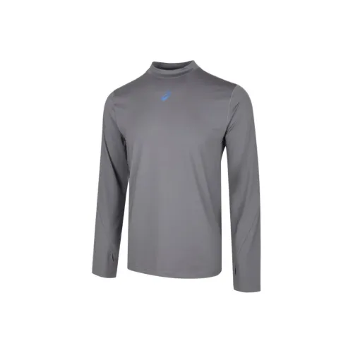 Asics Темно-серый Мужской T-рубашки