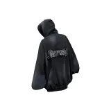 Чёрный [Состаренный, свободный крой]