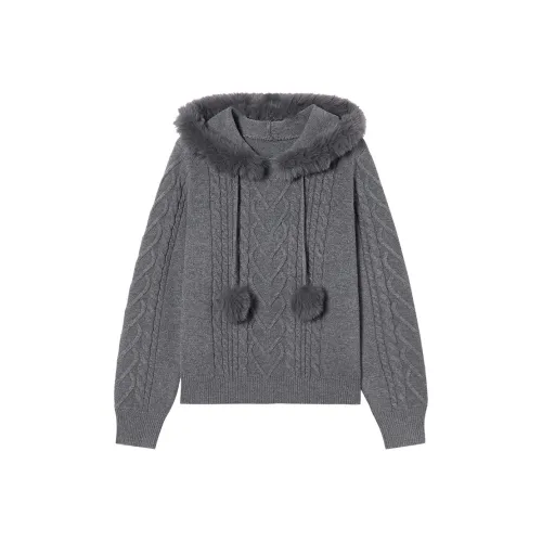 EPTISON WOMAN Темно-серый Женский Трикотаж