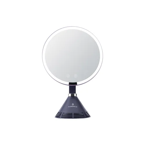 EASEHOLD Память Зеркальце Большой Круглый Умное Зеркало для Макияжа LED Трехцветное Свето-Изменяющееся Зеркальце