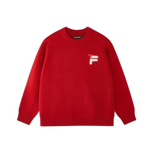 FILA FUSION FOB Series CNY Новый Год Модель Свитер Унисекс
