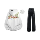 Белый, Фотиния, Серый, Тяжелый, Утолщенный, с флисовой подкладкой + Черный