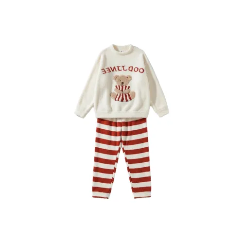 XIAOLIZI Обнимающий медведь Женские Пижамные комплекты