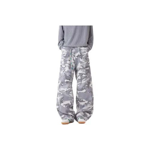 ROBINHOOD Белый камуфляж Унисекс Джинсы