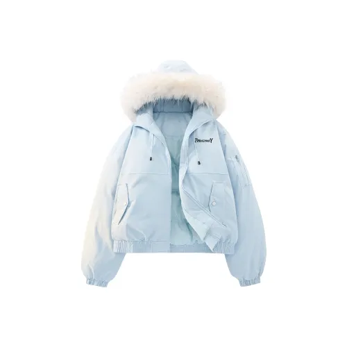 Rolling Money Хлопковый пуховик Унисекс