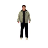 Черный (с флисовой подкладкой и утепленный)