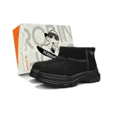 Черный с флисовой подкладкой