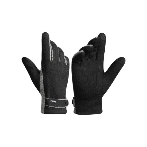 Jeep 70% шерсть 30% полиэстер перчатки мужские