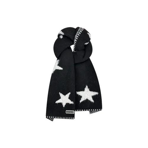 JKEM Смесовая шерсть Вязаные шарфы Унисекс