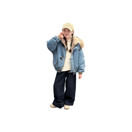 BaoLaXiaoJie Хлопковый пуховик для подростков