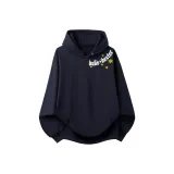 Темно-синий, синий, с флисовой подкладкой, утолщенный [OOTD унисекс]