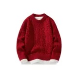 Красный с флисовой подкладкой