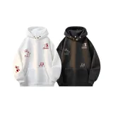 Белый + Черный [Флисовая подкладка, 2 штуки]