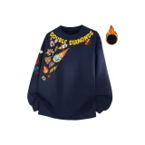 Темно-синий (тяжелый, утолщенный и с флисовой подкладкой)