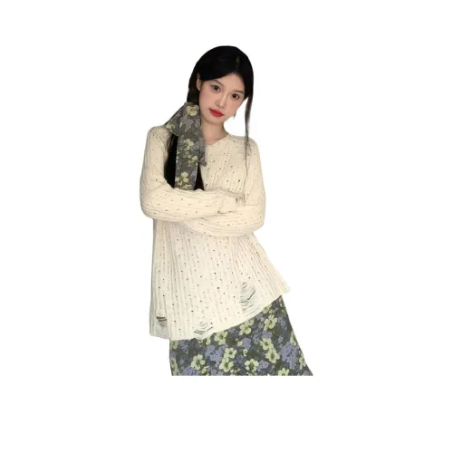 MDEHT Трикотажная ткань COVER UP Женские Трикотаж