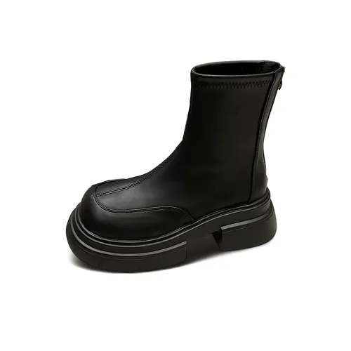 7 SEVFUN С флисовой подкладкой Термический Минималистский стиль Универсальный Модный Тонкий Ботинки Ботильоны Женские