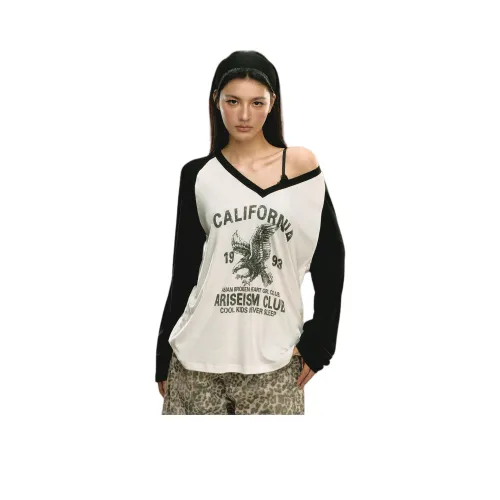 Ariseism Реглан-рукав Т-рубашка Женская