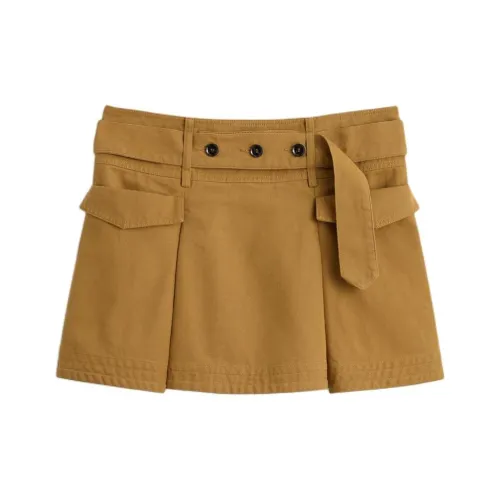 ZARA Collaboration Повседневные Короткие Юбки Женские