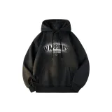 Чёрный Белый [Утолщённый и с флисовой подкладкой]