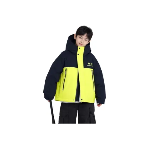 BIG WASP Неоновый зеленый Kids Пуховики