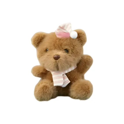 YUEMILE Милый Шапки Кепки Bear Plush Кукла Куклы Плюшевая кукла 13 см Длина тела