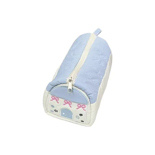 Suiyiie Small House Дизайн Милый Освежающий Пенал Большой Объем Студенты Нишевый Кисть для макияжа Мешок для хранения