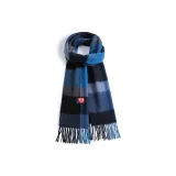 Синий, черный, клетка