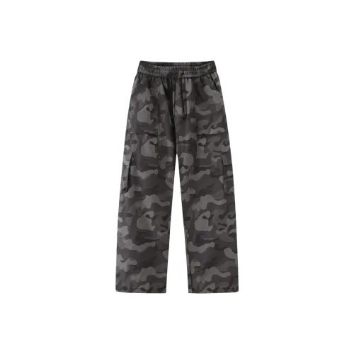 GANGZAI Камуфляж Унисекс Повседневные Штаны