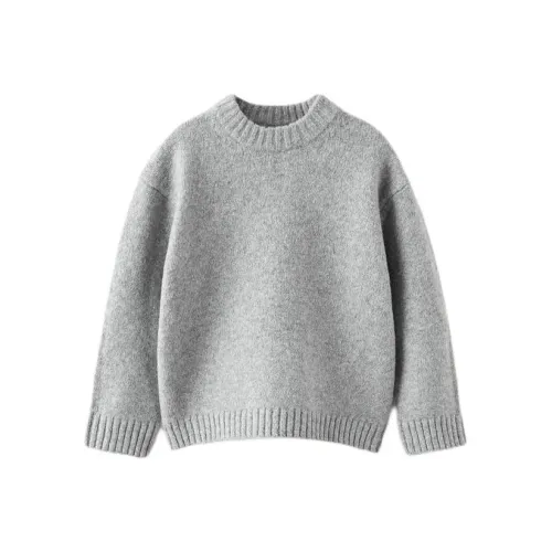 ZARA Collaboration Свитер Зебра С принтом Серый Малыш