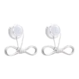 Нет-Галстук [2 шт Белый] Спорт Эксклюзивный | Прочный и Износостойкий