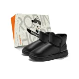 Черный с флисовой подкладкой