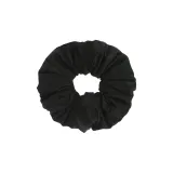 Чёрная подушка, резинка для волос