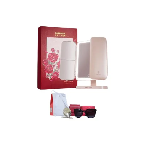 EASEHOLD Умное зеркало для макияжа LED оболочка коробка свет вверх зеркальце с кольцом свет