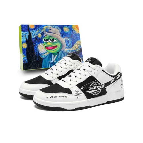Pepe The Frog Низкие Кроссовки для Скейтбординга Мужские