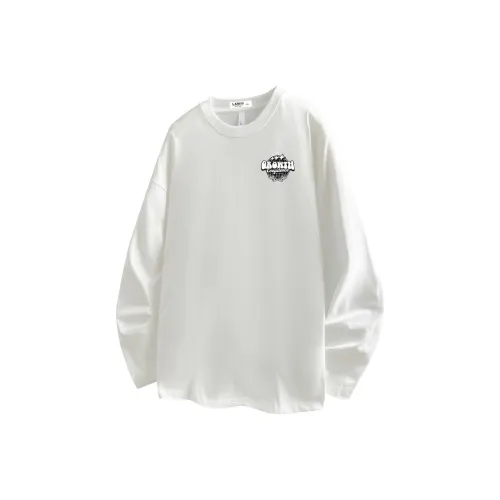 LANMOU Длинный рукав Т-рубашка Унисекс