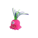 Розовый монстр с волосами - тянущийся [сенсорные огни + 6 различных звуковых эффектов]