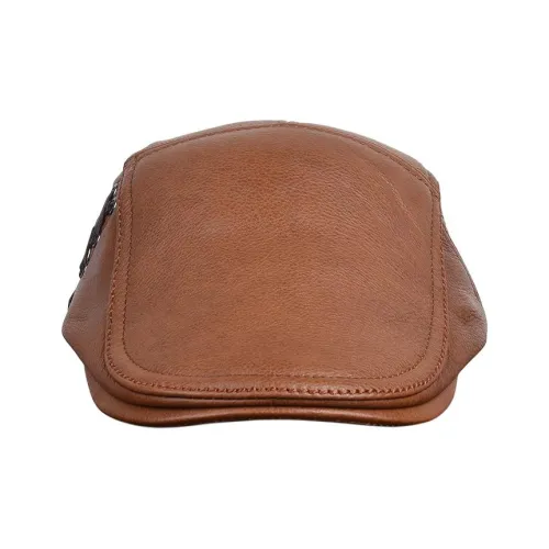 Devanro Мужские береты из натуральной коровьей кожи