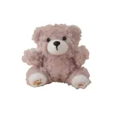 Красный, коричневый и золотой брелок