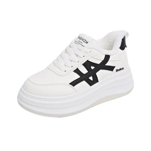 Bake Устойчивый к истиранию Дышащий Водонепроницаемый Противоскользящий MID Топ Повседневная Скейтборд Обувь Женская