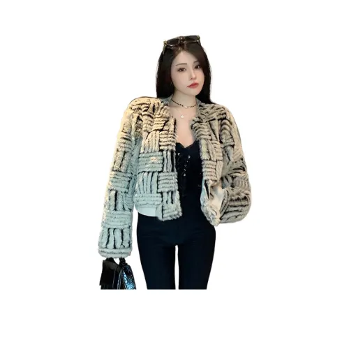 Langqing Velvet Feel Пальто Женское