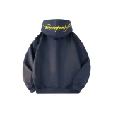 Темно-синий, синий, желтый, с флисовой подкладкой [тысячениперфостной вышивка]