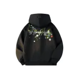 Чёрный Белый [Утолщённый и с флисовой подкладкой]