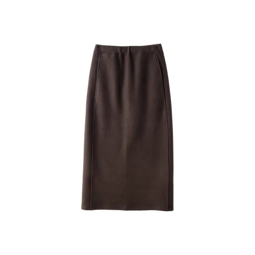 ZHEXI Повседневный Длинный Юбка Женские